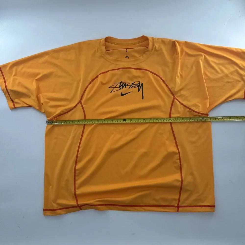 Nike x Stüssy UV Top Orange Size XL – Rare Collab – Preowned